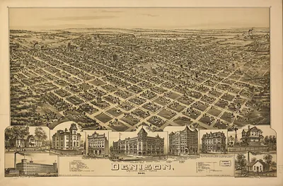 Denison, Texas, 1891
