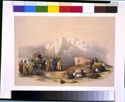 Tomb of Aaron Summit of Mount Hor March 11th / David Roberts, R.A.