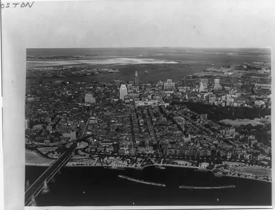 Boston from the air