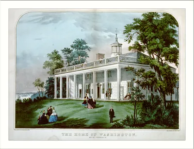 The home of Washington, Mount Vernon, Va.