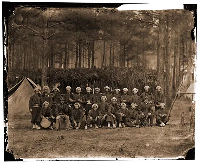 Petersburg Virginia. Company H 114th Pennsylvania Infantry