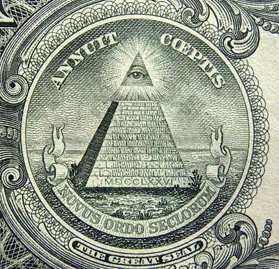 back of dollar 1