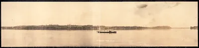 Ft Madison from river, Iowa, 1907