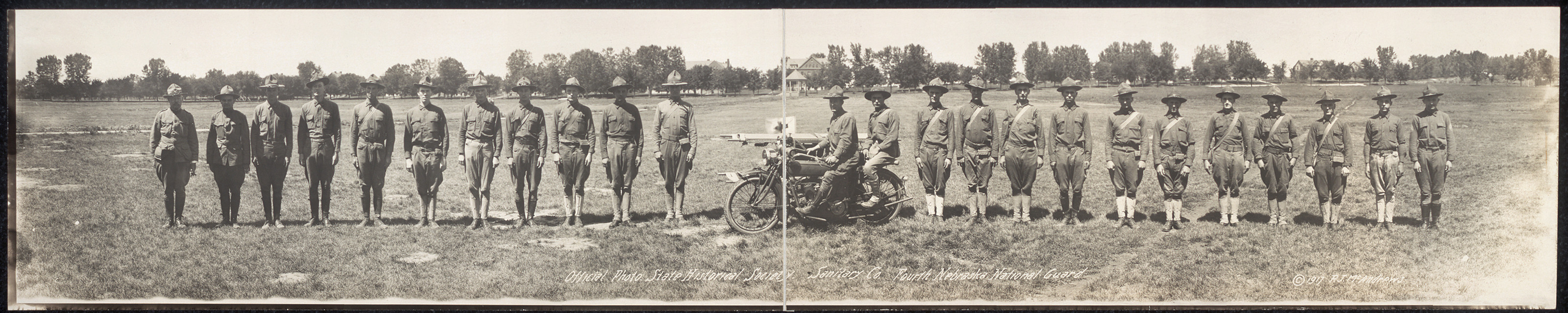Nebraska National Guard, 1917, 1917 — historic image