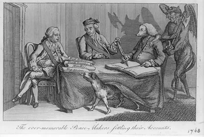 The ever-memorable peace-makers settling their accounts