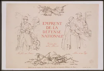 Emprunt de la Défense Nationale war loan poster
