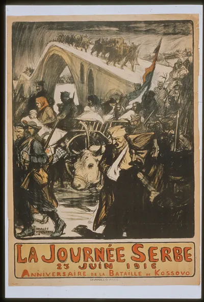La Journeacutee Serbe 25 juin 1916. Anniversaire de la bataille de Kossov.