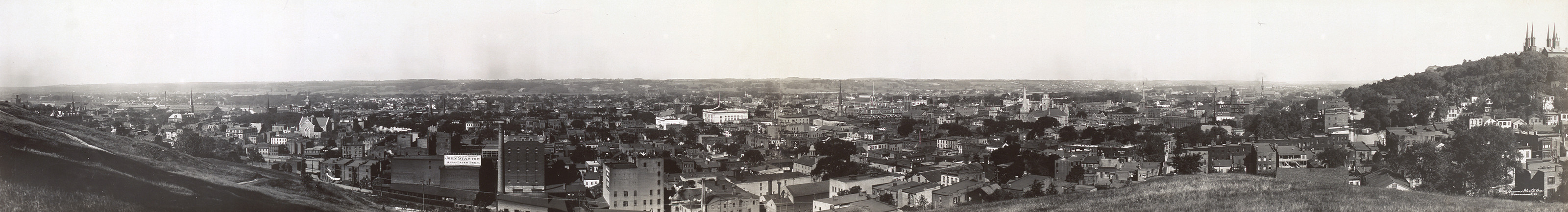 Panorama of Troy, New York, 1909, 1909 — historic image