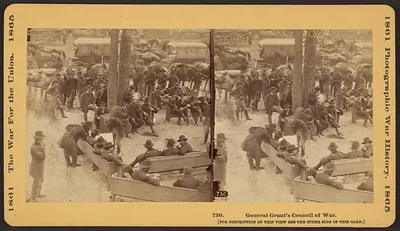 General Grant's Council of War