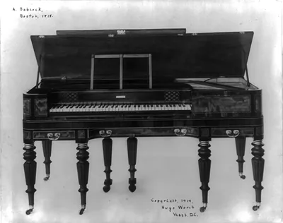 [Piano built by A. Babcock, Boston, 1818]