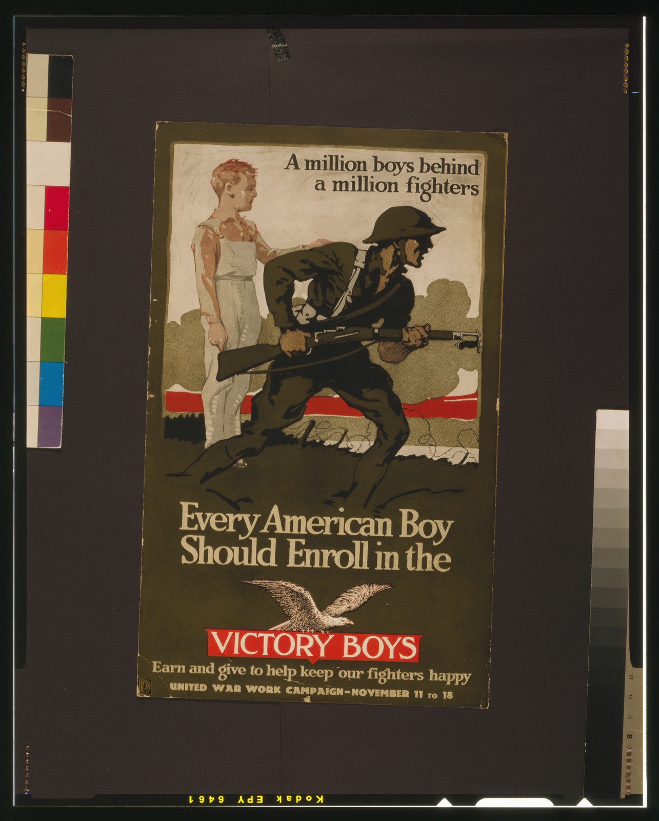 Every American boy should enroll in the Victory Boys, [Chicago : Rogers & Company, 1917?] — vintage poster