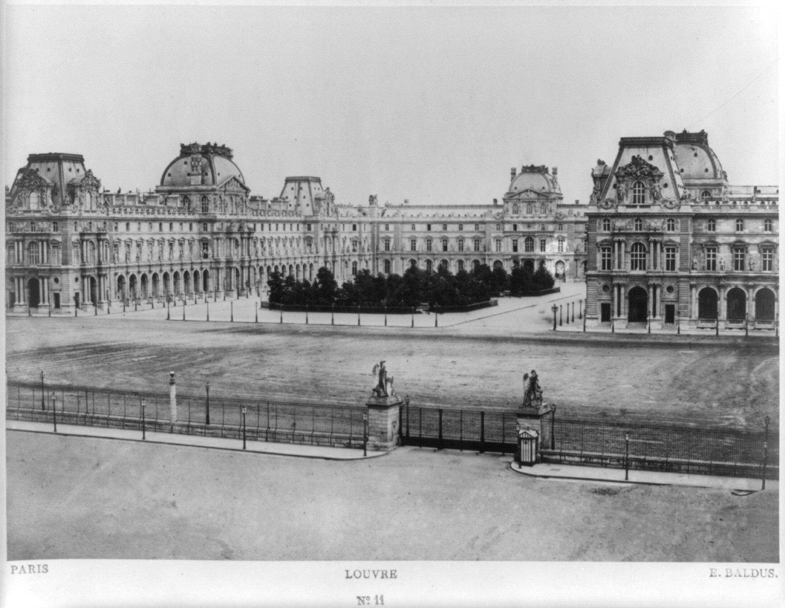 Paris. Louvre / E. Baldus., [between 1851 and 1870] — historic photograph