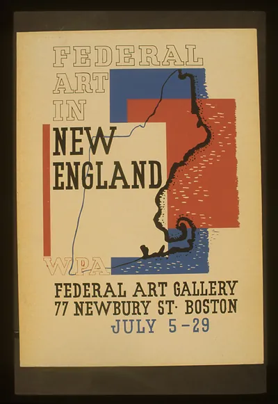 Federal art in New England