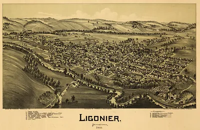 Ligonier, Pennsylvania, 1900