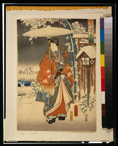 Fūryū genji yuki no nagame