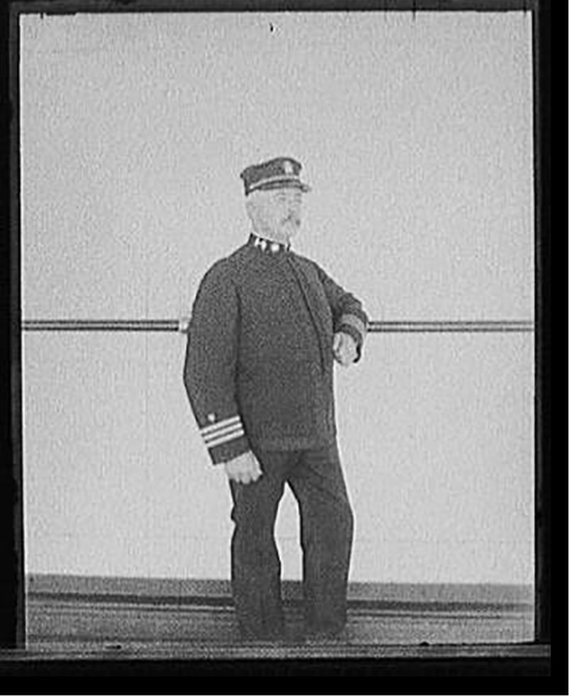 [U.S.S. Solace, the captain], [1898] — historic photograph