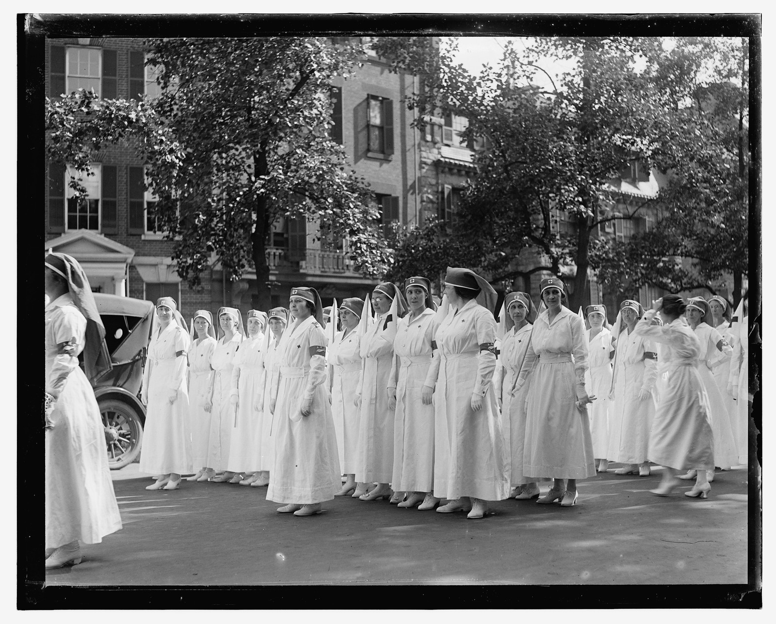 Red Cross parade, May 1918, 1918 — historic photograph