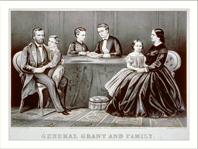 General Grant and family