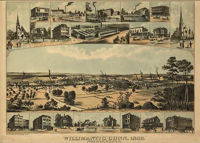 Wilmantic, Connecticut, 1882