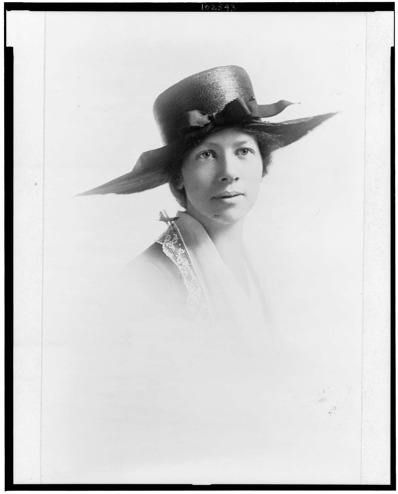 [Catherine M. Flanagan, head-and-shoulders portrait, facing slightly right], [between 1913 and 1920?] — historic photograph
