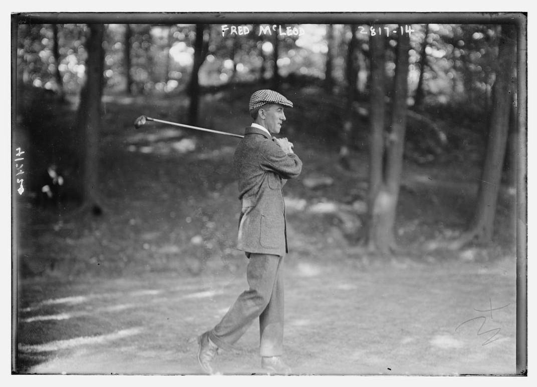 Fred McLeod - golf, n/a — historic photograph