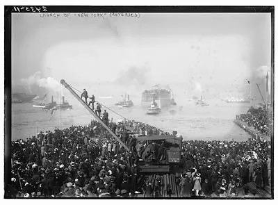 Launch of NEW YORK (reversed)