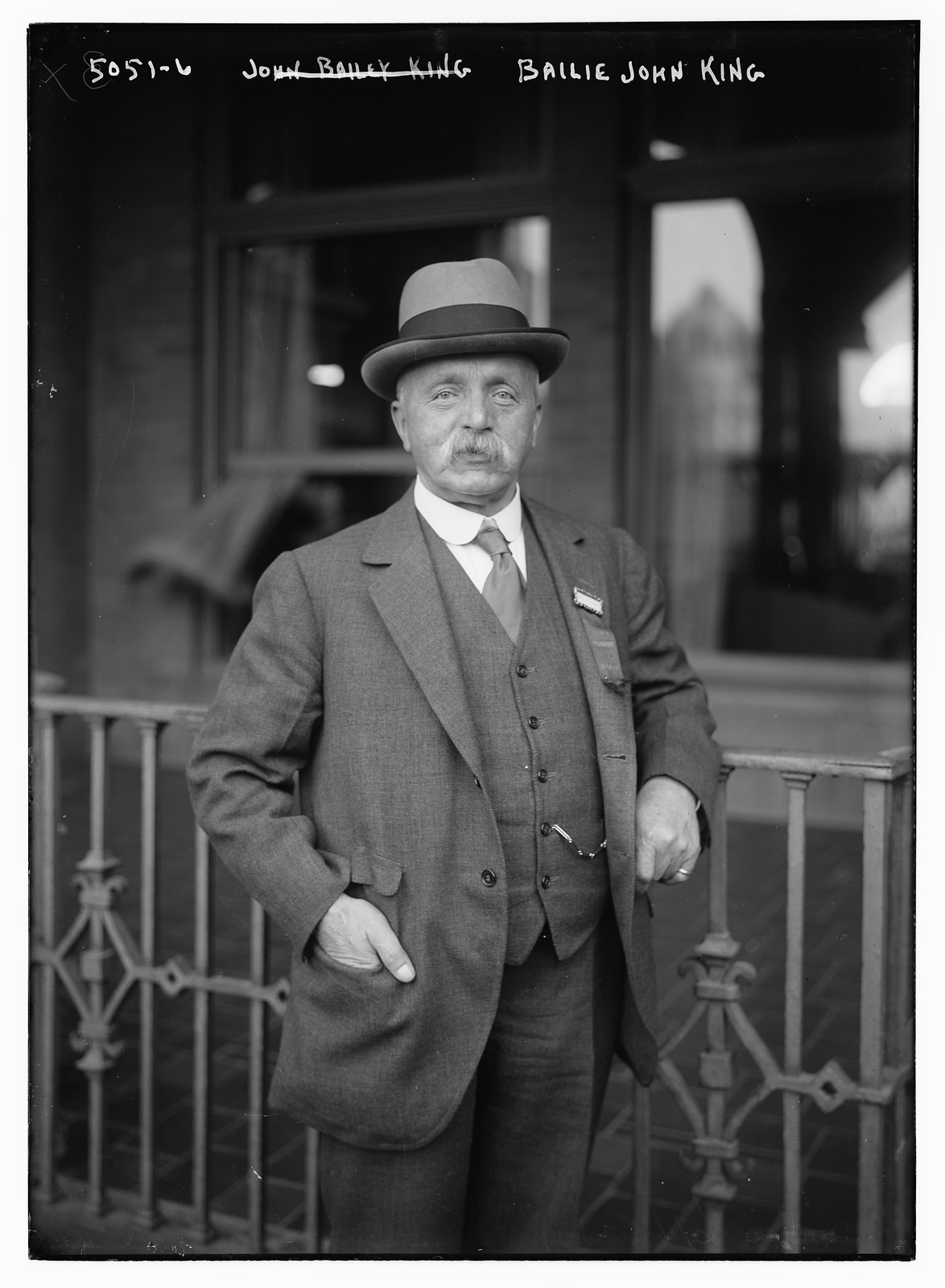 Bailie John King, n/a — historic photograph