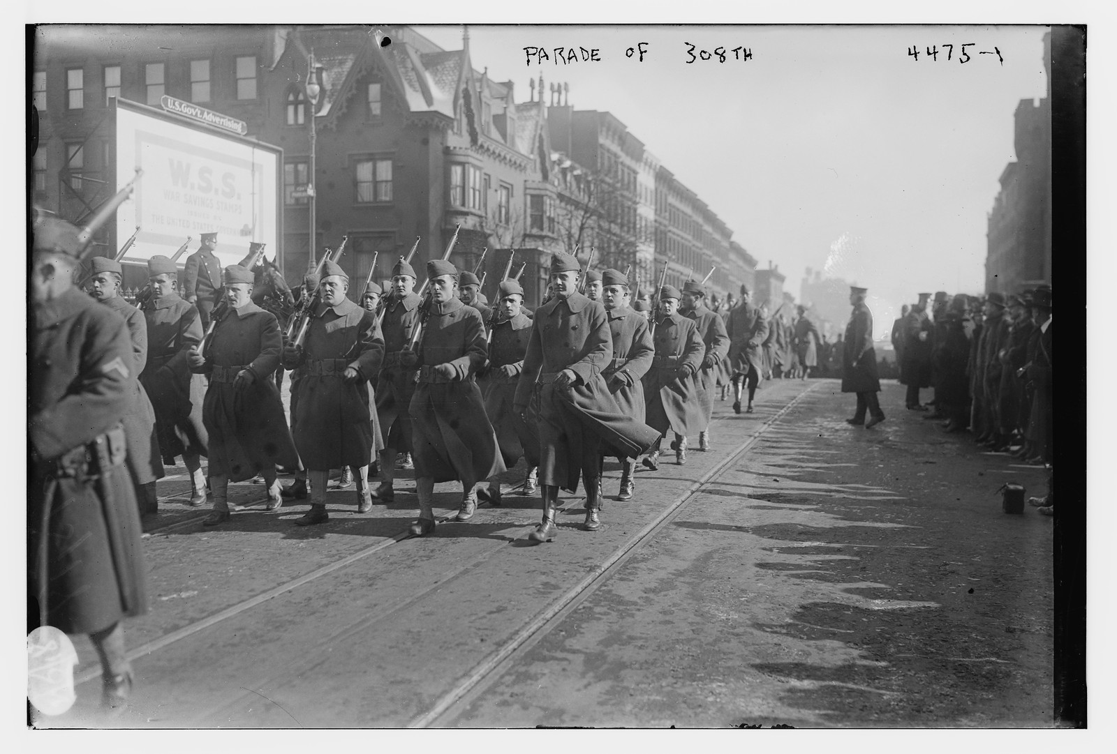 Parade of 308th, n/a — historic photograph
