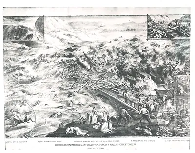 Johnstown Flood Great Conemaugh Valley Disaster C, Pennsylvania