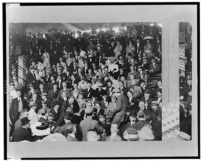 Pres. Taft at baseball game vs. Cubs vs. Giants, Sept. 16, 1909