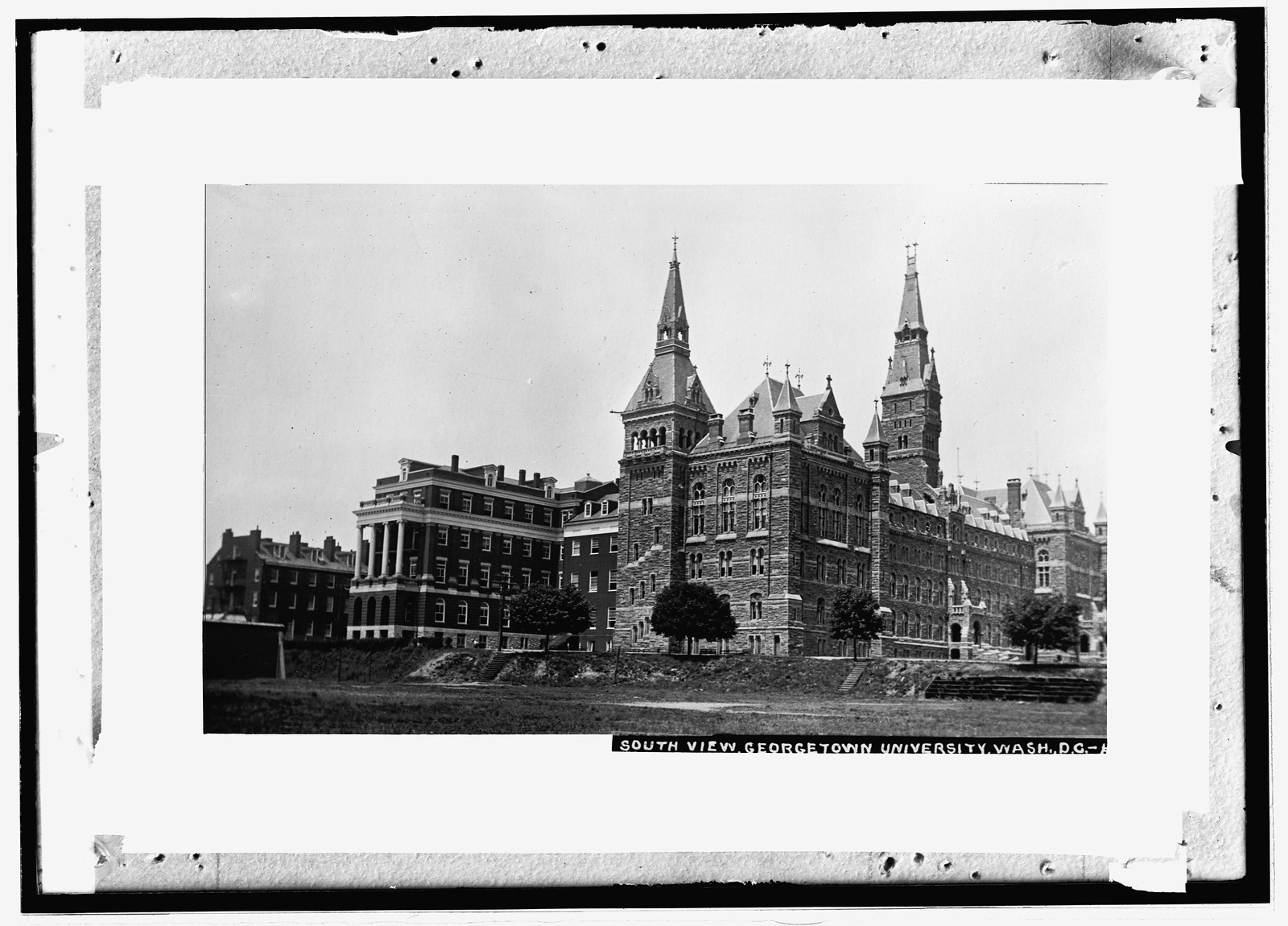 South View, Georgetown University, Wash., D.C., [between 1909 and 1919] — historic photograph