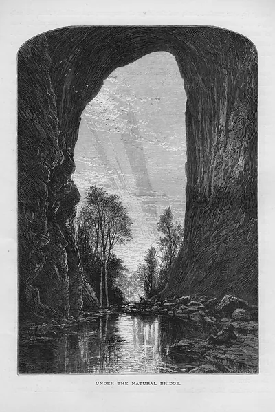 Under the Natural Bridge