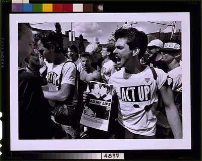 Demonstration, Act up, Atlanta, 1988