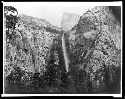 [Bridalveil Fall, Yosemite National Park, Calif.]