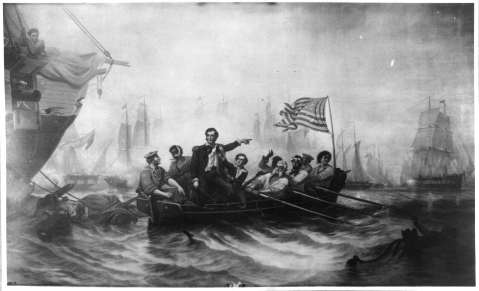 Battle of Lake Erie, [ca. 1950] — historic photograph