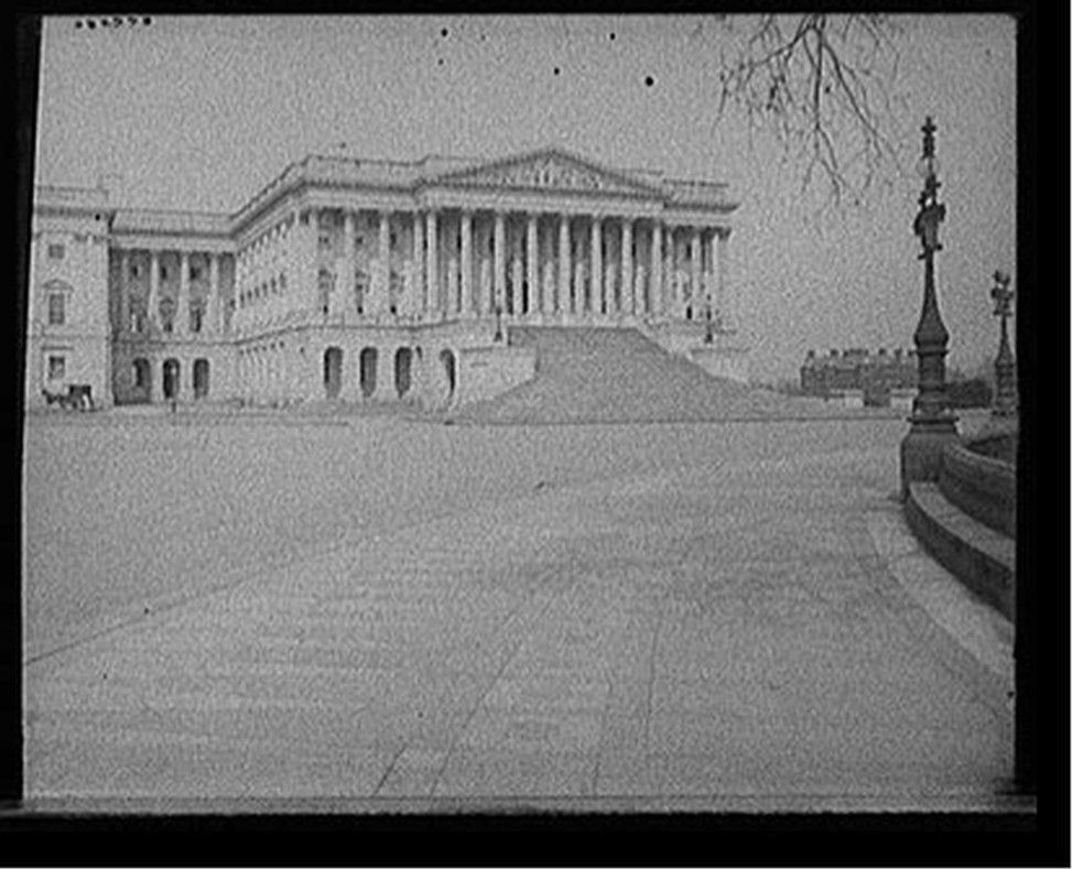 [Senate Wing of the United States Capitol, Wash., D.C.], [between 1900 and 1910] — historic photograph