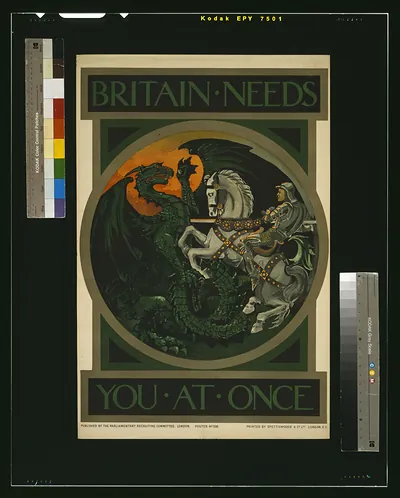 Britain needs you at once / printed by Spottiswoode Co. Ltd. London E.C.