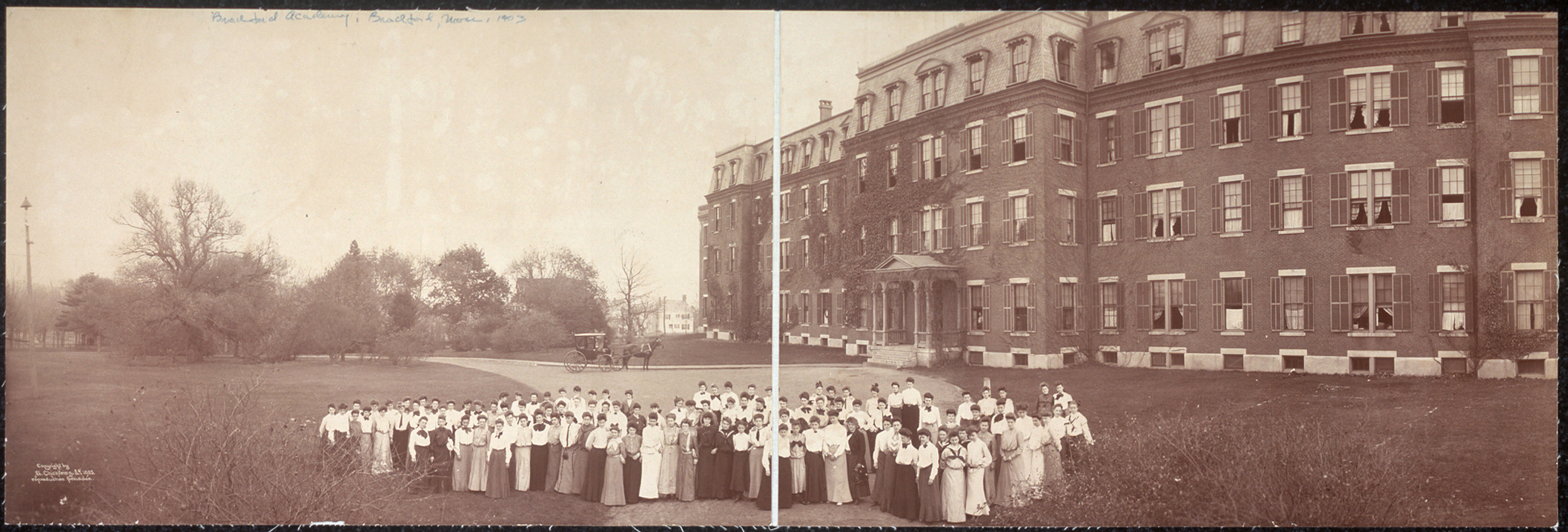 Bradford Academy, Massachusetts, 1903, 1903 — historic image