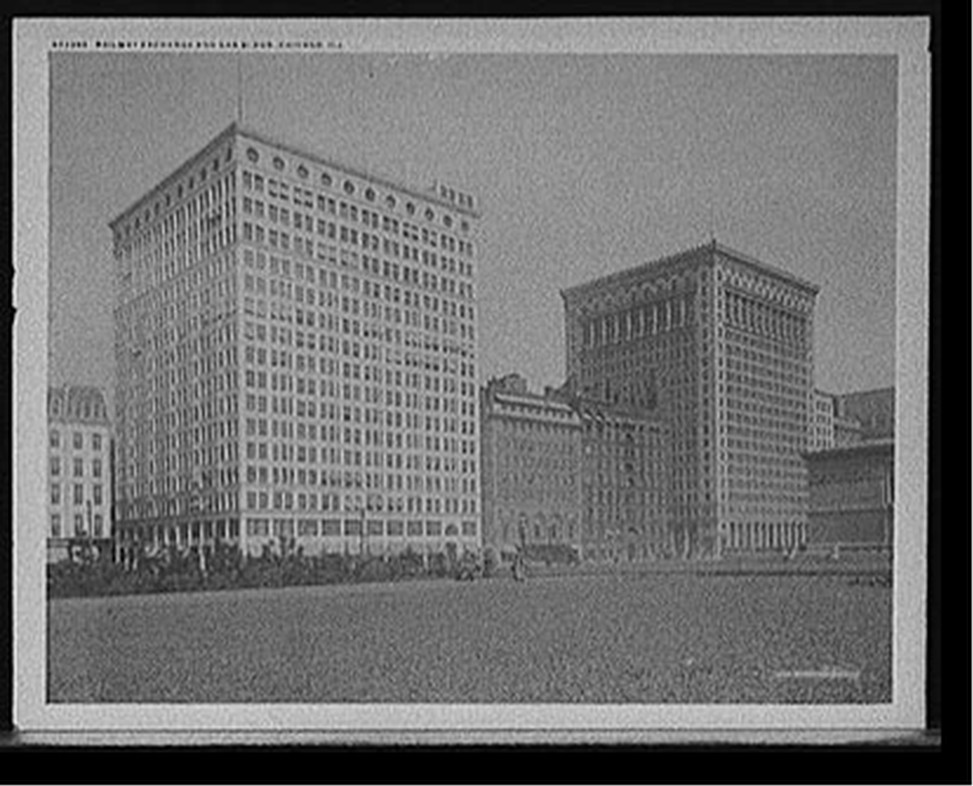 Railway Exchange and Gas bldgs., Chicago, Ill.., [between 1910 and 1920] — historic photograph