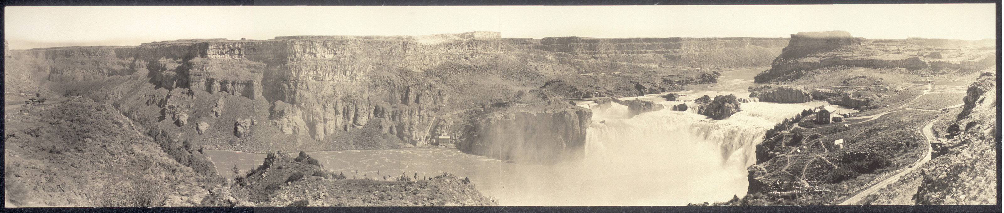 Shoshone Falls, Idaho, 1913, 1913 — historic image