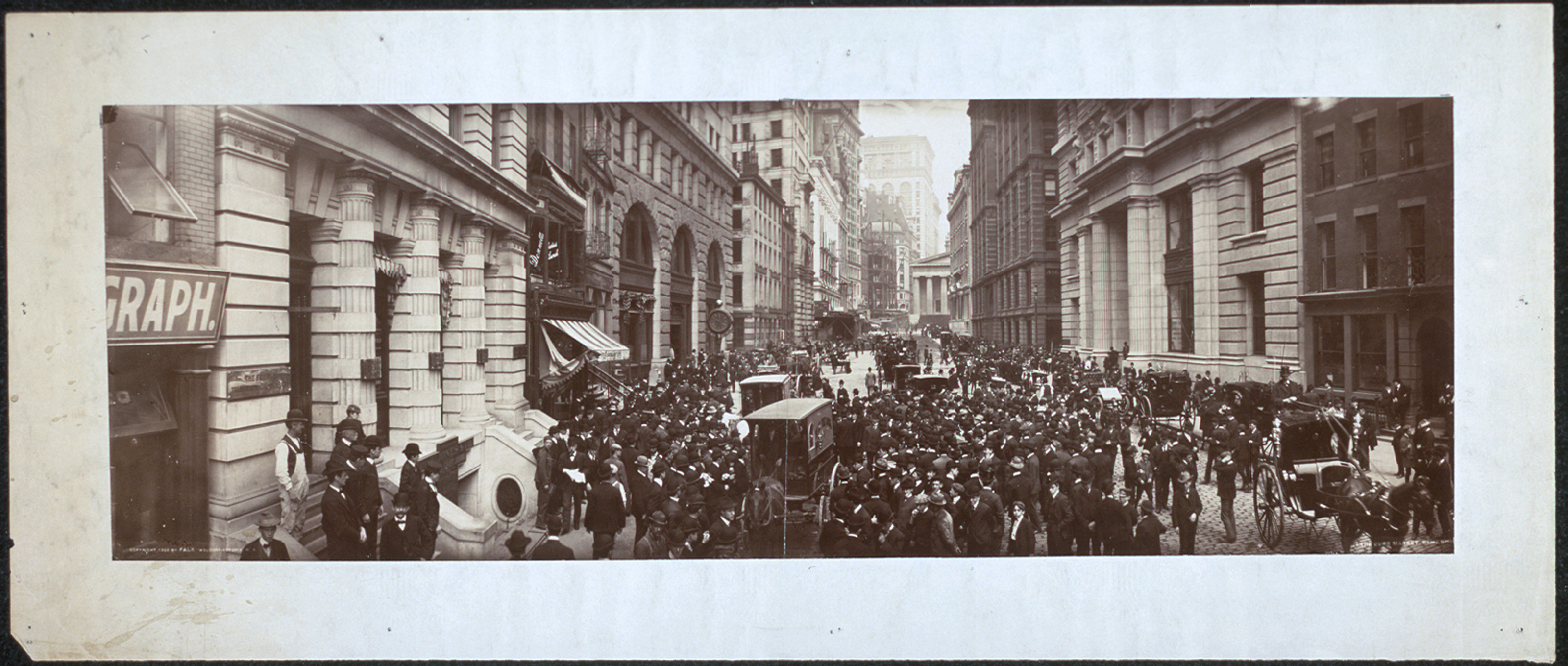 Curb market Broad St New York, 1902, 1902 — historic image
