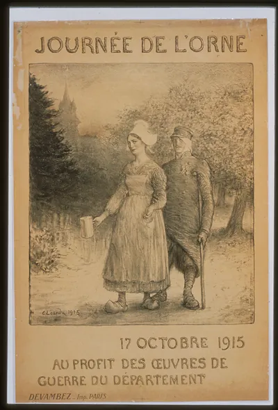 Journeacutee de lOrne. 17 octobre 1915. Au profit des oeuvres de guerre du Deacutepartement