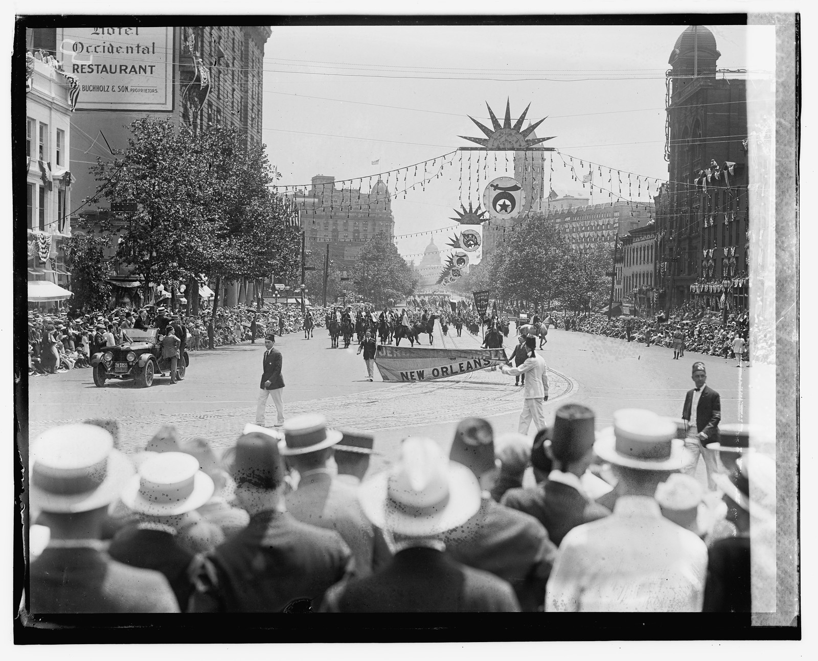 Jerusalem Temple, New Orleans, LA., 6/5/23, [19]23 June 5. — historic photograph