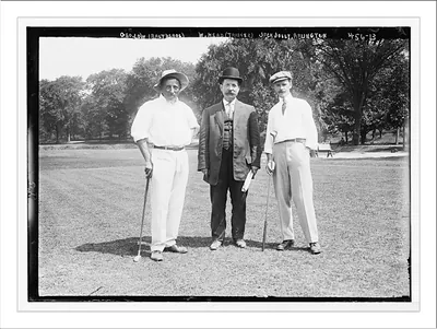 Golf match: Geo. Low, Baltusol; W. Head (trainer) and Jack Jolly, Arlington