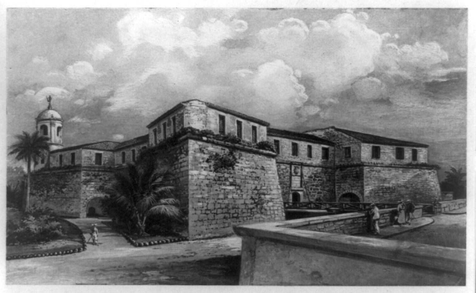 [Castillo de la Fuerza, Havana, Cuba], c1918. — historic print