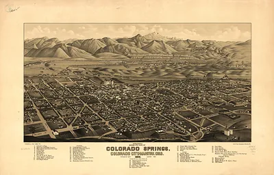Colorado Springs, Colorado, 1882