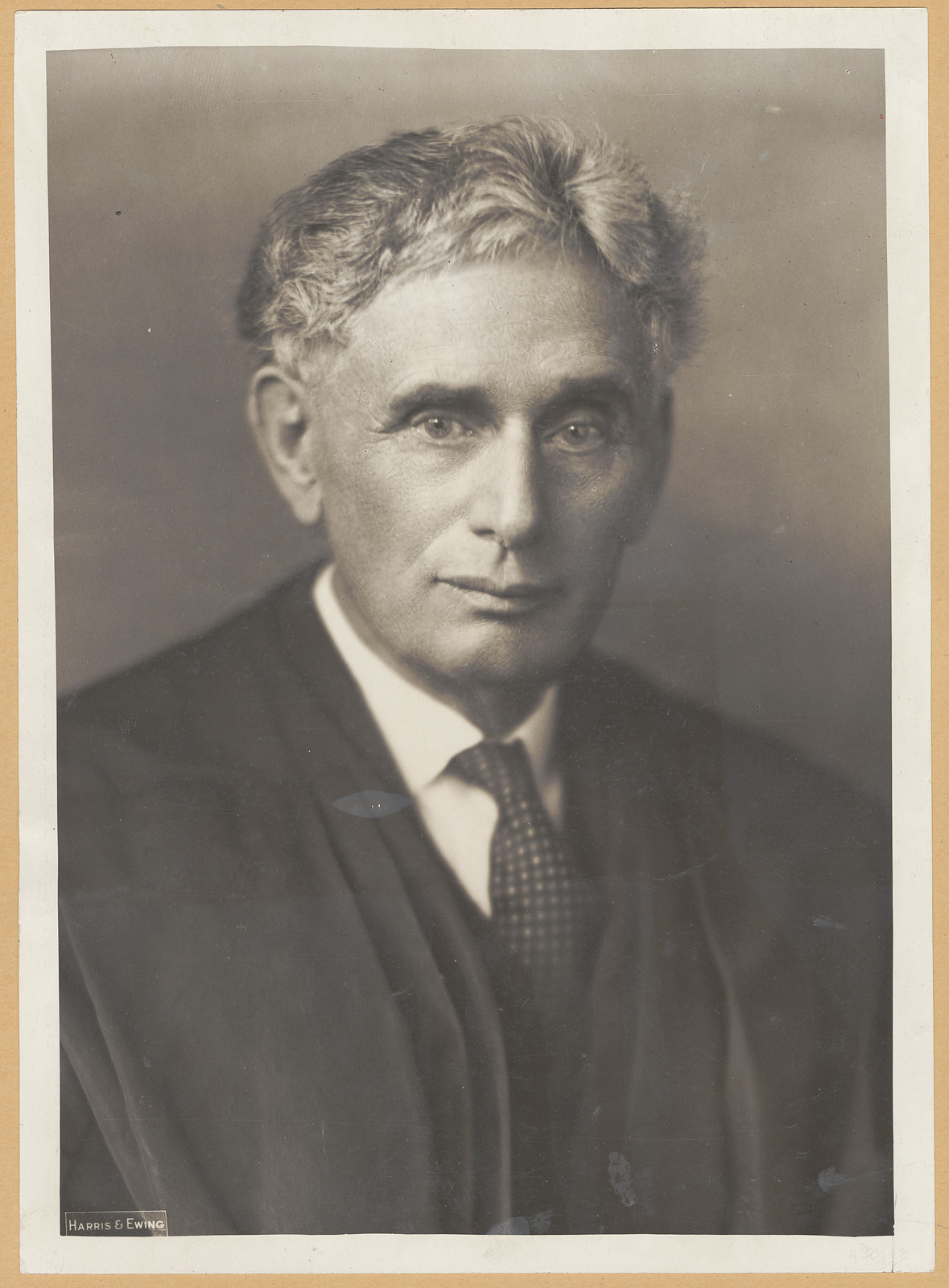 [Louis Brandeis, head-and-shoulders studio portrait, facing front], [1916?] — historic photograph