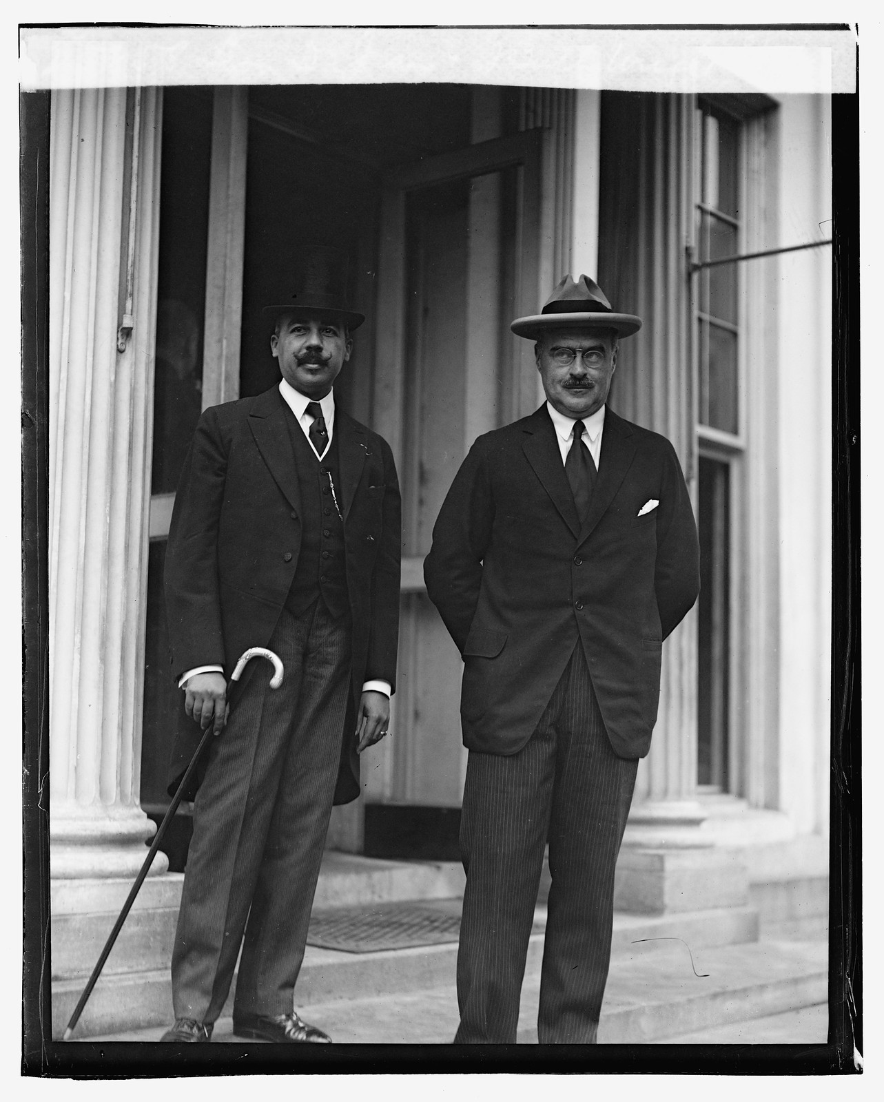 Leon DeJean & J. Butler Wright, 8/17/23, [19]23 August 17. — historic photograph