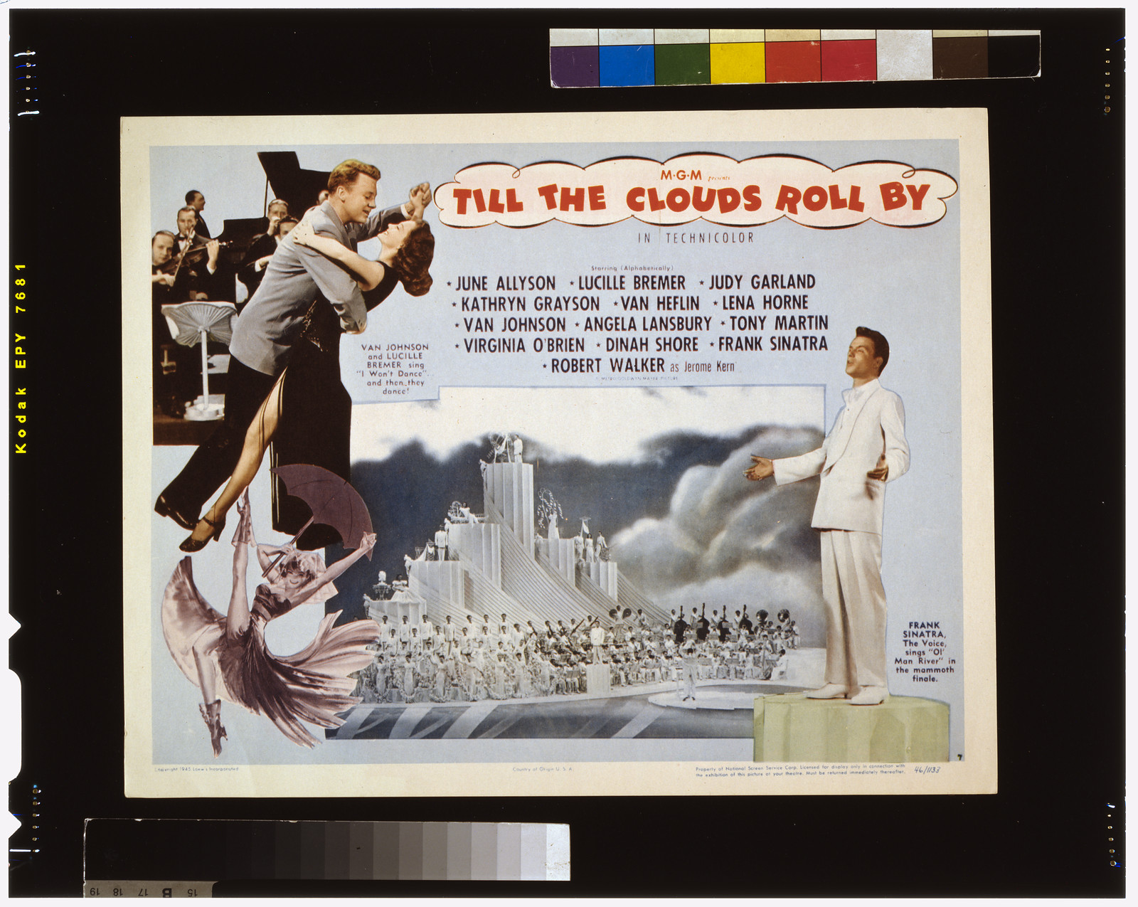 Till the clouds roll by — vintage poster