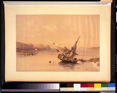 Approach to the fortress of Ibrim Nubia / David Roberts, R.A.